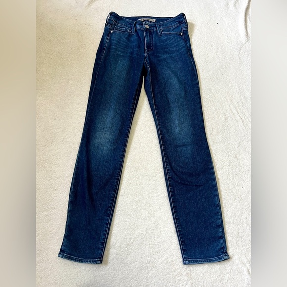 Athleta Mid-Rise Tapered Slim Fit Jeans - Size 0 (26") - Picture 2 of 10